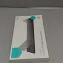 Nillkin Upgraded Foldable Bluetooth Keyboard with Touchpad & Number Pad, Portable Wireless Keyboard for Travel, PocketSized, Full Size Keys, Support 3 Devices for iPad Laptop Tablets Phone, Gray