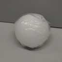 KoKo&Yukina 6 Inch Milk White Glass Globes Shade Frosted Replacement Glass Shades - 2.67" Fitter Opening - Lighting Fixture Replacement (1 Pack)