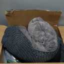 INVENHO Large Dog Beds Large Sized Dog Washable, Orthopedic Warming Soft Sleeping Puppy Bed Durable Pet Bed with AntiSlip Bottom L(35"x25"x10")