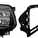 Headlight Assembly Right Compatible with Tucson SEL 2022-2023 w/Bulb Headlamp Passenger Side Front Light HY2503250 92102-CW150 20-17909-00 5pin