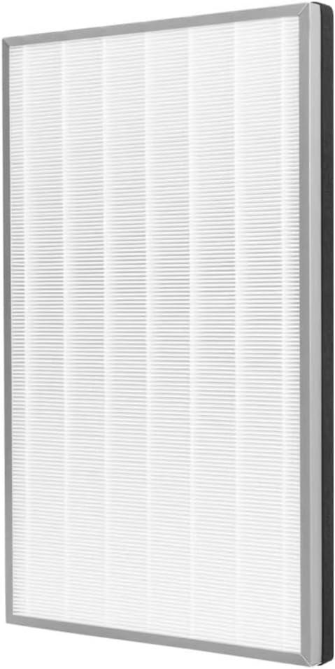 HE601 HE602 H13 True HEPA Replacement Filter Compatible with Shark Air Purifi-er 6 Fan Models HE601 & HE602, Part # he6fkpet True HEPA for Shark HE601 Air Purifi-er Filter Replacement, 1 Pack
