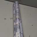 KUKANTST Boho Floral Wallpaper Peel and Stick Leaf and Bird Contact Paper Blue and Pink Wallpaper for Cabinets Thickened and Waterproof Self Adhesive Removable Wallpaper for Bedroom Vinyl 17.3”×78.7”