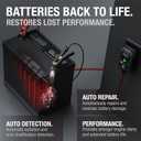 NOCO GENIUS1: 1A 6V/12V Smart Battery Charger Automatic Maintainer, Trickle Charger & Desulfator with Overcharge Protection & Temperature Compensation for Lead-Acid & Lithium Batteries