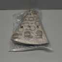 Shower Mat, Round Shower Stall Mat, PVC Bathtub Mat, Non Slip Bath Mat with Suction Cups and Drain Holes, Machine Washable for Bathroom Bathtub Swimming Pool(21.65in,Khaki)