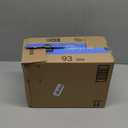 Oskiner Grim Reaper Costume for Kids, Scary Halloween Costume for Boys with Glowing Red Eyes/Scythe/Notebook/Gloves (Large)