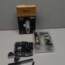 Ufree Beard Trimmer for Men, Waterproof Electric Razor for Nose, Body, Face & Mustache, Cordless Hair Clippers Shavers Grooming Kit, Valentines Day Gifts for Men Husband Father (Silver)