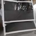 Over the Door Organizer 5 Tiers, Extra Large Behind Door Storage of 10 Compartments, 80 lbs Weight Capacity Over Door Organizer, Door Hanging Organizer for Closet, Diaper Organizer, Room storage | Behind Door Storage, Over Door Organizer, Room storage (Gray)