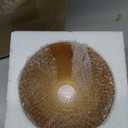 RORIANO Cracks Amber Glass Shade, Lighting Fixture Accessory Lampshade Glass Replacement with 1-5/8-inch Opening Fitter