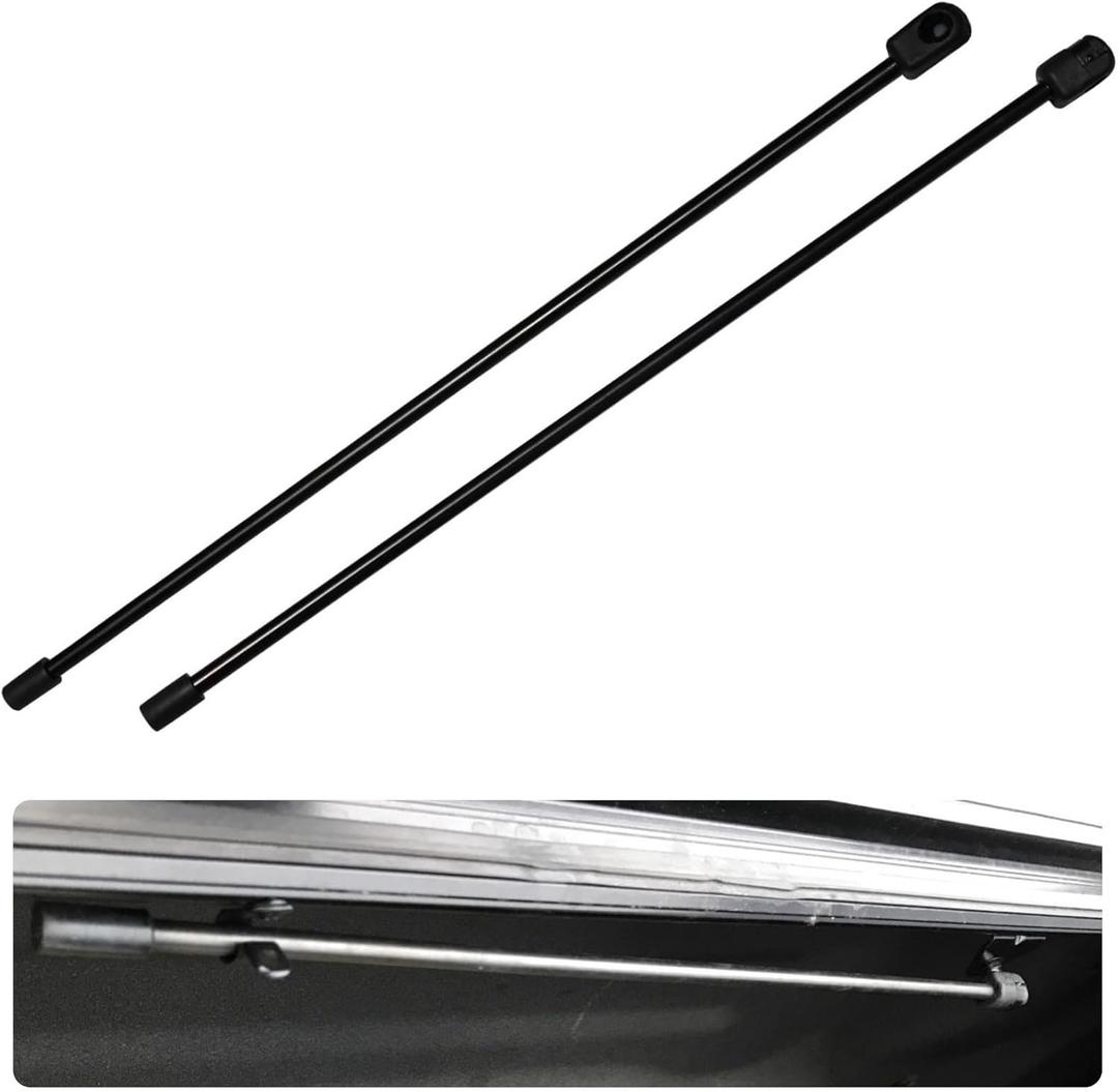 2 Pcs 281S0001 Replacement Prop Rod, for 10mm Ball-Stud, Universal Rear Tonneau Cover Lid Lift Supports, Fit for BAK Hard Tri-Fold Pickup/Truck Bed, Truck Cover, Tonneau Cover, Heavy Trailer Cover