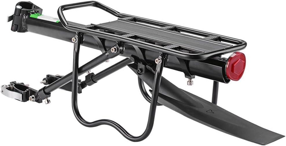 ROCKBROS Bike Bicycle Cargo Rack Rear Bike Rack for Back of Bike Carrier Rack with Fender Quick Release Mountain Road Bicycle Rear Racks 110-165 lbs Capacity Universal 