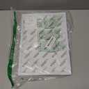 JCJMY 8.5x12 Picture Frame White for Wall Hanging or Tabletop, Wall Mounting Horizontally or Vertically, 8.5 x 12 Wall Gallery Poster Photo Frame with Shatter Resistant Plexiglass, White