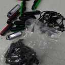 Treela 12 Pieces Battery Boat Navigation Lights Battery Powered Kayak Lights for Night Operated Boat SternLed Boats Safety for Pontoon,Dinghy 4 Types Flashing Mode (Red, Green, White)