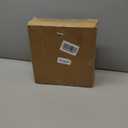 10x10 Picture Frame with Mat, Display Photo 8x8 with Mat or 10 x 10 without Mat, Wood Square 8 by 8 Photo Frames for Wall Hanging, 4 Pack, Black