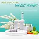 HexNiffler Nasal Stick, Essential Oil Vapor Inhaler, Natural Ingredients, Breathe Freely，Boosts Mood, On-The-Go Portable Nasal Inhaler for Adults, 4Pack(Mint, Lavender, Green Tea,Coffee) (Green Tea)