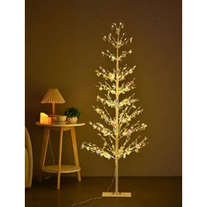 5FT 518LED Lighted Tree with Twinkling Lights, Pre-Lit Artificial Fairy Light Tree for Indoor Outdoor Use, Warm White for Home Decor, Wedding, Christmas