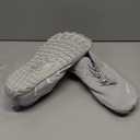 UBFEN Water Shoes Aqua Swim Shoes Mens Womens Beach Sports Quick Dry Barefoot for Boating Fishing Diving Surfing (Z1 Light Gray) Size 4