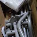 VEVOR Large Metal Chicken Coop with Run, Walk in Chicken Run for Yard with Waterproof Cover, 6.5 x 9.8 x 6.5 ft, Spire Roof Large Poultry Cage for Hen House, Duck Coop and Rabbit Run