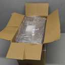 Delamu 2 Set Pantry Organizers and Storage, Garbage Bag Holder Under Sink Organizer for 4-13 Gal Bags, Garbage  Bag Dispenser with Bamboo Top for Onion, Potato, Garlic, Clear (11-7/32"L*7" W*7-1/8"H)