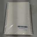 RETTACY Dotted Journal Notebook, 3-Pack, 160 Pages per Pack, A5 Medium Size (5.7''  8.3''), 100 GSM Thick Paper, Spiral-bound, Flexible Plastic Cover, for Journaling, Planning, Tracking (Transparent)