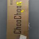 ChooChoo Bathroom Floor Cabinet, Modern Bathroom Storage Cabinet with 4 Doors and Adjustable Shelves, Freestanding Cupboard for Living Room, White (11.81"D x 23.62"W x 43.31"H)