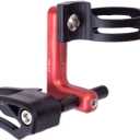 Chain Guide Mountain Bike, MTB Chain Guide, Chain Guide Protector Aluminium Alloy, Bicycle Chain Protector, Clamp Mount Chain Stabilizer, Bike Chain Guard for Most Bicycle red 34.9 clamp Ring