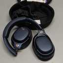 1Mii E700 Wireless Bluetooth Over Ear Headphones with Active Noise Canceling, Hi-Res Audio LDAC/aptX Low Latency for Airplane Travel Overhead Comfort, 54H Playtime, Custom EQ via App - Blue