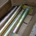 19.5"-34.5" Height Range Adjustable House Floor Jacks Post Pole for Leveling, Galvanized, 4 Pack