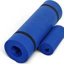 CAP Barbell 1/2-Inch High Density Exercise Yoga Mat with Strap