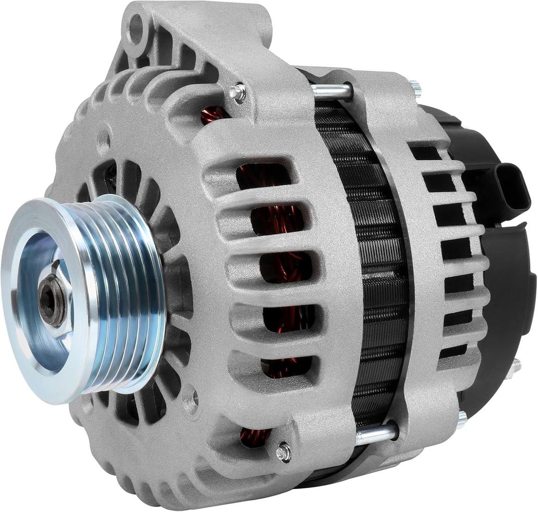 SCITOO 8301 160A High Output Alternator for Chevy Tahoe, Silverado, GMC Yukon XL, Sierra 1500 2500 3500 HD Suburban, Avalanche, Cadillac Escalade 12V 6-Groove Pulley Replace#400-12253, ADR0369