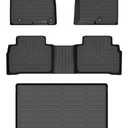 AIPOIL Floor Mats & Cargo Liner Set for 2022-2026 Hyundai Tucson (Not for Tucson Hybrid Models) All Weather Protection TPE Anti-Slip Car Full Set Custom Car Mats Accessories - Black