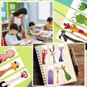 3 x 30PCS Funny Animal Bookmarks for Kids Cartoon Page Holders | for Book Lovers,Students,Teacher,Readers,on Birthday,Halloween,School Rewards,Library Reading