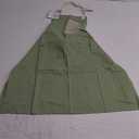 KD KITCHEN GREEN TEA CHEF APRON 26 in x 32in