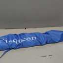 Fisqueen 8FT Large Beach Umbrella with Level 7 Wind Resistance Sand Anchor Sand Bag, Portable Outdoor Umbrella with UPF50+ UV Protection, Tilt Sun Shelter for Beach, Patio, Yard