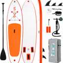 FunWater Inflatable Ultra-Light Stand Up Paddle Board for All Skill Levels with Premium SUP Paddleboard Accessories,Non-Slip Comfort Deck for Youth & Adults