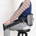 Back Support belt for better back whole day Low Back Pain Relief -Posture Correcting Harness & Relieve Sciatica, Keeps Back Straight While Seated, Suitable in Office or At Home or Outdoors