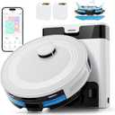 Lefant LiDAR Robot Vacuum and Mop, 45-Day Self-Emptying, 190 PSD Obstacle Avoidance, Customized Cleaning, Multi-Floor Mapping, 5500Pa Strong Suction, 140 Min Runtime, WiFi/App/Alexa, M2 Pro (Ivory)