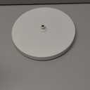 SIBRILLE White Floor Lamp, 36W Modern Dimmable Standing Lamp 2700-6500K, 3 Rotatable LED Lights Reading Tall Lamp, Touch & Remote Control Floor Lamps for Living Room Bedroom Office, FLH-036-F2