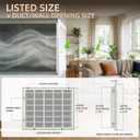 Fancat Return Air Filter Grille for 25x20 Ducts, Steel Vent Cover Grille with Removable Door for 1" Filters | Suitable for Sidewall & Ceiling | White Coating | Outer Size: 27 5/8" W x 22 5/8" H
