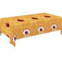 Basketball Party Supplies Set: Basketball Party Decorations & Party Favors, Includes 1-Pack Basketball -Themed Tablecloths for Kids 1st Birthday, Basketball Disposable Table Covers 54 x 108 Inch