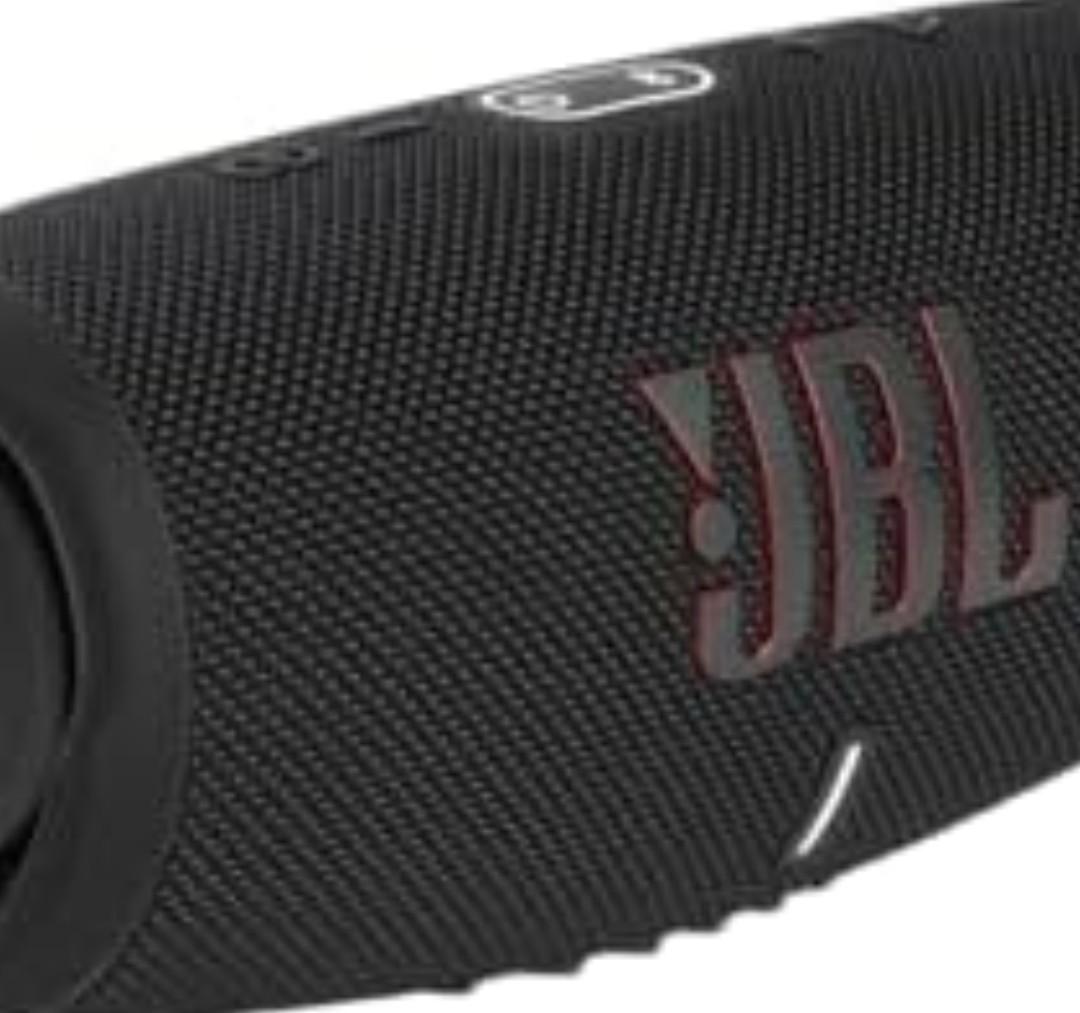 JBL CHARGE 5 - Portable Waterproof (IP67) Bluetooth Speaker with Powerbank USB Charge out, 20 hours playtime, JBL Partyboost (Black)