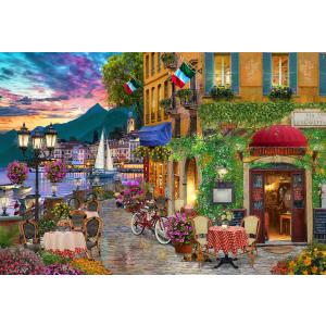 Vermont Christmas Company Inviting Italy Jigsaw Puzzle - 100 Piece Italy Puzzles for Adults & Families - 19" x 13" Jigsaw Puzzle of Italy with Large Fully Interlocking & Randomly Shaped Pieces