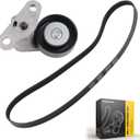 Dasbecan 90K-38159 A/C Belt Tensioner Kit Compatible with Chevy Tahoe 2000-2008, Gmc Yukon 2000-2008, Cadillac Escalade 2002-2008, Chevy Avalanche 2002-2008 Replaces# 38159 ACK040378HD