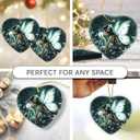 5 x Fairy Christmas Ornaments 2025 - Fairy Gifts for Women, Xmas Gifts for Friends Family as Fairy Decor, Ceramic Angel Ornaments for Christmas Tree Decorations, Gift Exchange Ideas