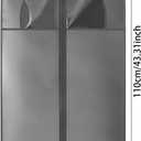 Kimmama Dress Bags for Gowns, Garment Bags for Hanging Clothes, Garment Protector Cover for Wedding Dress, Suit, Dance Costumes, Coat, PEVA, Grey, 23.6" x 43.3"