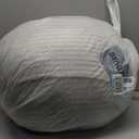 A Nice Night Reading Pillow Bed Wedge Large Adult Children Backrest with Arms Back Support for Sitting Up in Bed/ Couch for Lounging Bedrest, Waffle Stereoscopic Design, Grey