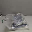 Folding Hand Truck, 500 LB Heavy Duty Luggage Cart, Utility Dolly Platform Cart with 6 Wheels & 2 Elastic Ropes for Luggage, Travel, Moving, Shopping, Office Use, Blue