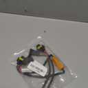 2 PCS Car H11 LED Canbus Decoder, 50W 6ohm LED Light Resistor Anti-Flicker Eliminator, Resistor Decoders Error Free Harness, for H11 Model Bulbs (Black)