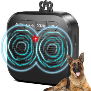 Anti Barking Device for Dog, Safe & Effective Ultrasonic Anti Barking Deterrent Home & Yard Use, Rechargeable Bark Box Stop Barking
