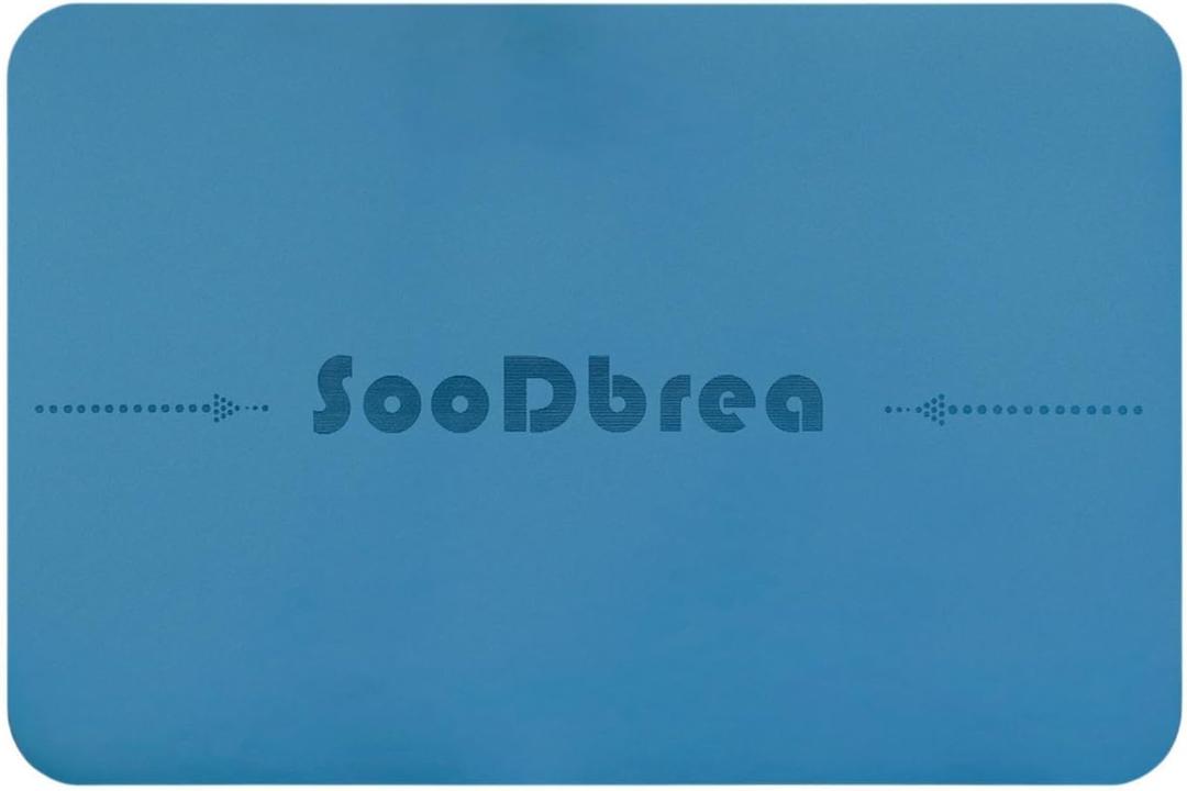 Mini Yoga Mat, Warrior-like Grip,Non-Slip,Alignment System,Head,Knee and Elbow Pad,Meditation Mat,Abdominal wheel pad,Portable