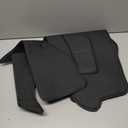 YOKOOHITECH Center Console Side Anti-Kick Mats, Model Y Dust Resistant Protector Cover Leather Fabric Anti Kick Pad Compatible with Tesla Model Y 2021-2024 (for Model y 2021-2024)